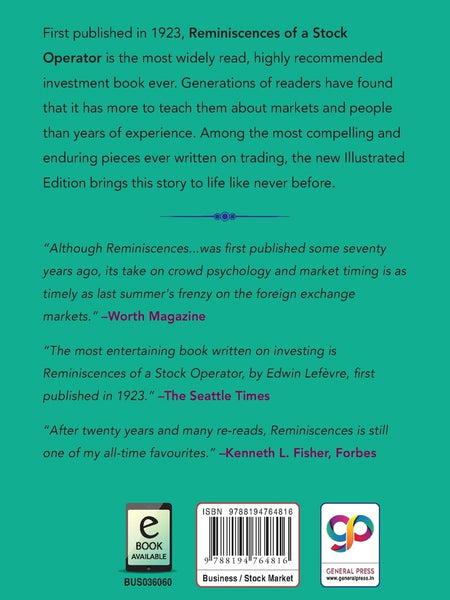 Reminiscences of a Stock Operator by Edwin Lefevre and General Press