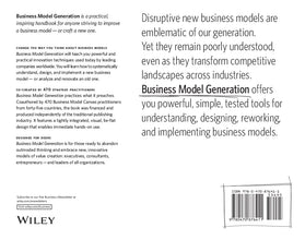 Business Model Generation: A Handbook for Visionaries, Game Changers, and Challengers (Strategyzer) by Alexander Osterwalder and Yves Pigneur