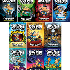 Dog Man: The Supa Buddies Mega Collection: From the Creator of Captain Underpants (Dog Man #1-10 Box Set) by Dav Pilkey