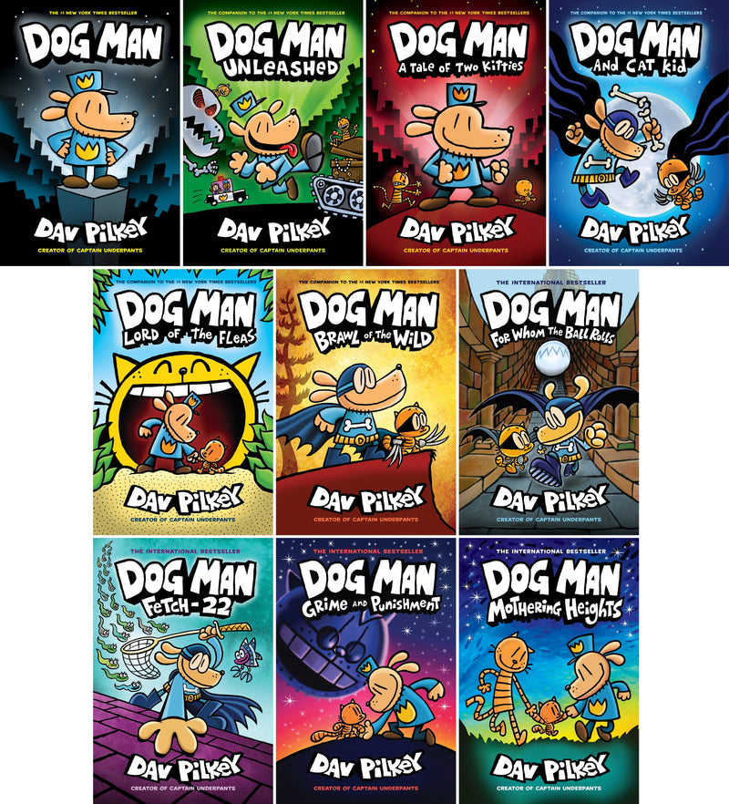 Dog Man: The Supa Buddies Mega Collection: From the Creator of Captain Underpants (Dog Man #1-10 Box Set) by Dav Pilkey