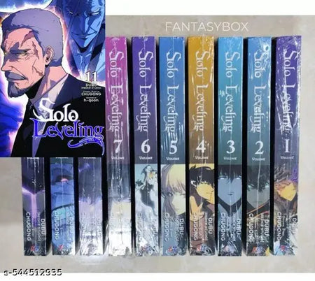 Solo Leveling Manga Series Vol 1-11: 11 Books Collection Set  by Chugong
