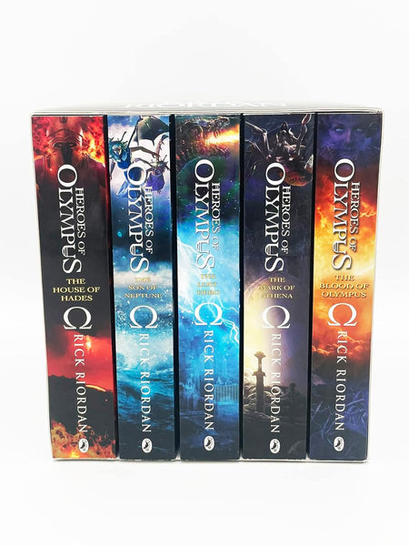 Heroes of Olympus Complete Collection (5 Book Slipcase) by Rick Riordan