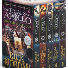 THE TRIALS OF APOLLO: COMPLETE COLLECTION 5 BOOKS SET