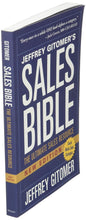 The Sales Bible: The Ultimate Sales Resource Book by Jeffrey Gitomer