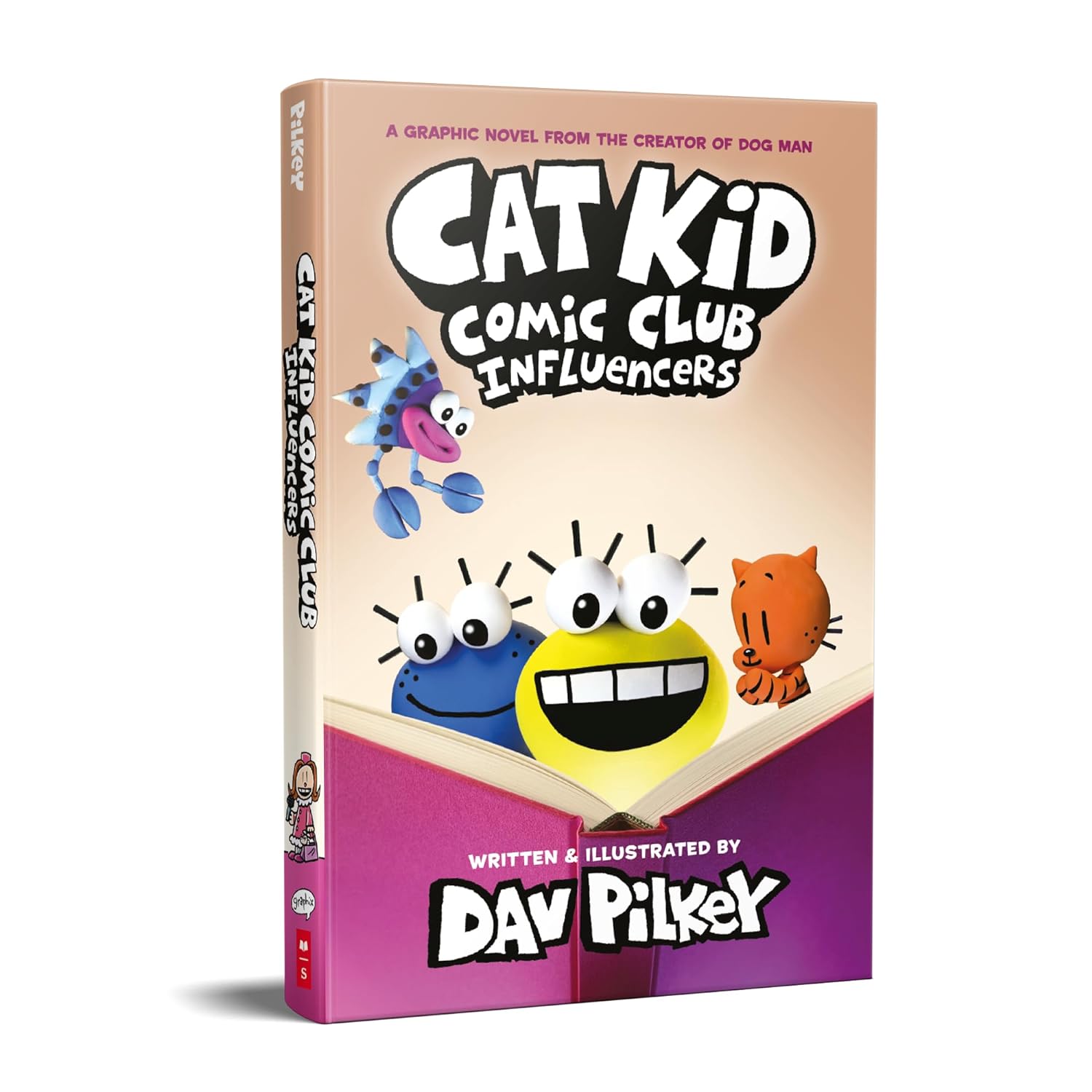 Cat Kid Comic Club #5: From the Creator of Dog Ma  by Dav Pilkey (Author)
