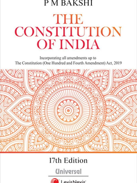 The Constitution Of India By Pm Bakshi