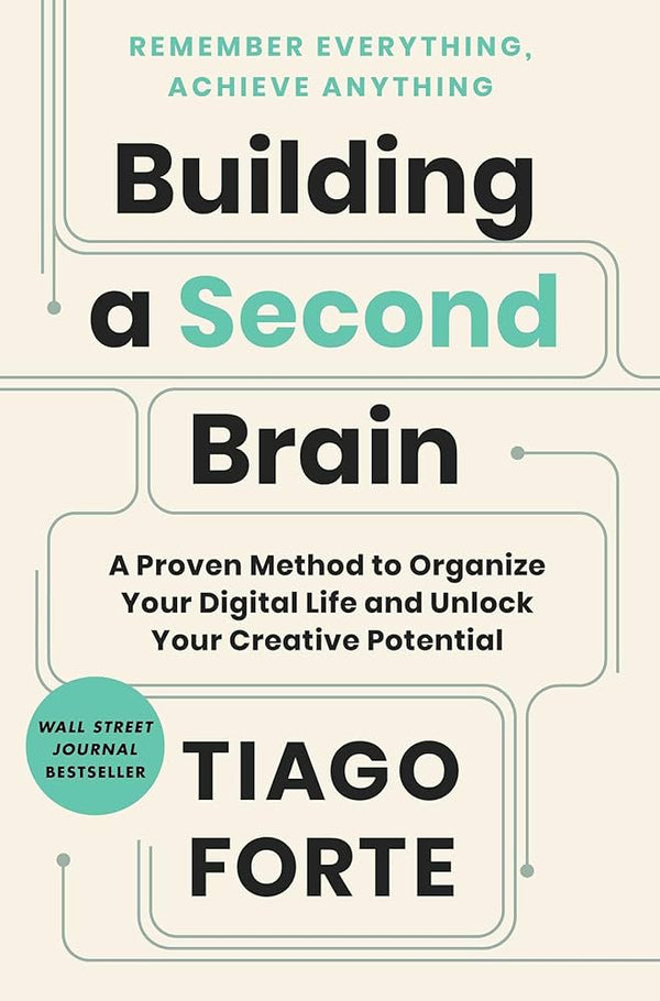 Building a Second Brain: A Proven Method to Organize Your Digital Life and Unlock Your Creative Potential Book by Tiago Forte