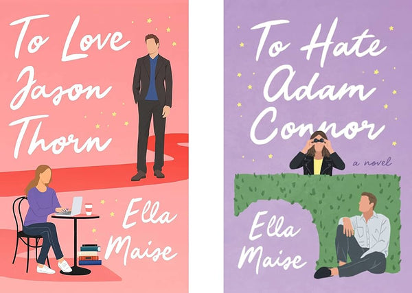 2 book set To Hate Adam Connor + To Love Jason Thorn