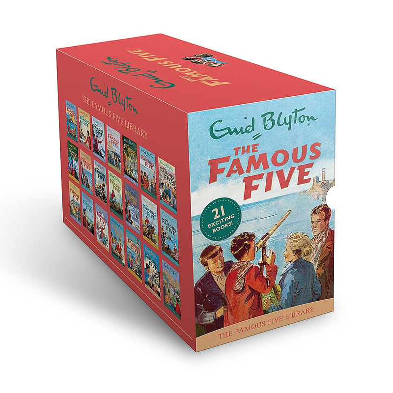 Famous Five Box Set (All 21 Books)