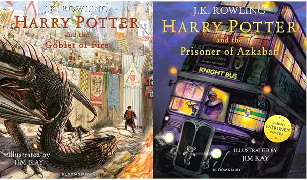 2 Book set harry potter ( And the prisoner of Askaben , And the Goblet of fire )