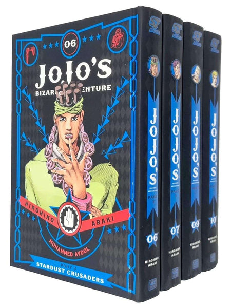 Jojos Bizarre Adventure Part 3 Stardust Crusaders Vol 6 7 9 10 Collection 4 Books Set by Hirohiko Araki