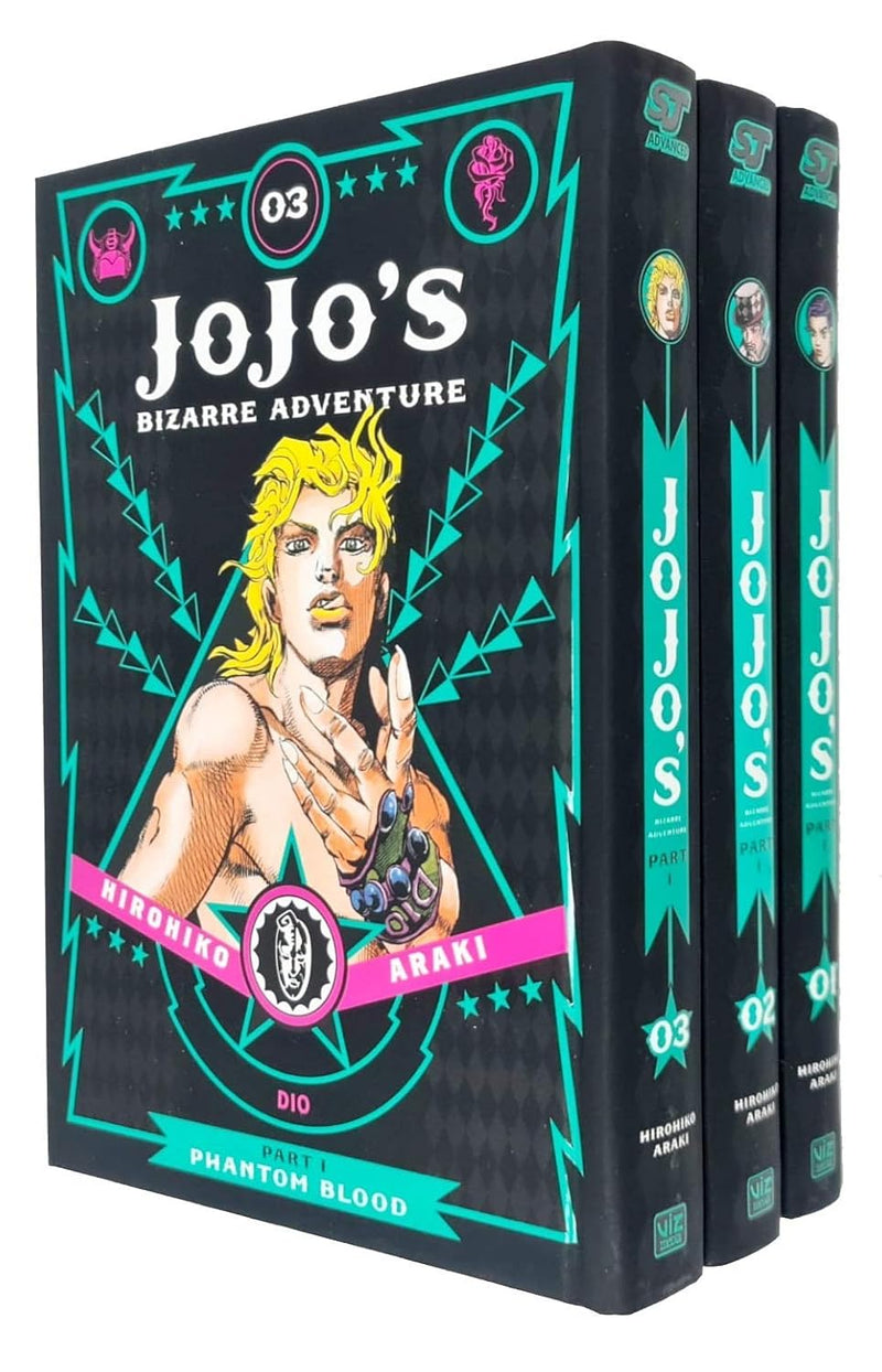 JoJo's Bizarre Adventure: Part 1-Phantom Blood, Vol. 1 + Vol.2 + Vol. 3 collection