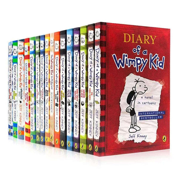 Diary of a Wimpy Kid Box Set - Books 1-12 by Jeff Kinney