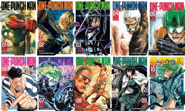 One-Punch Man Collection 10 Books Set (Volume 1-10)