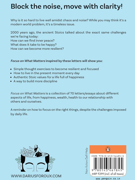 Focus on What Matters: A No-Fluff Guide to Prioritize Your Life and Get the Results That Actually Last by Darius Foroux