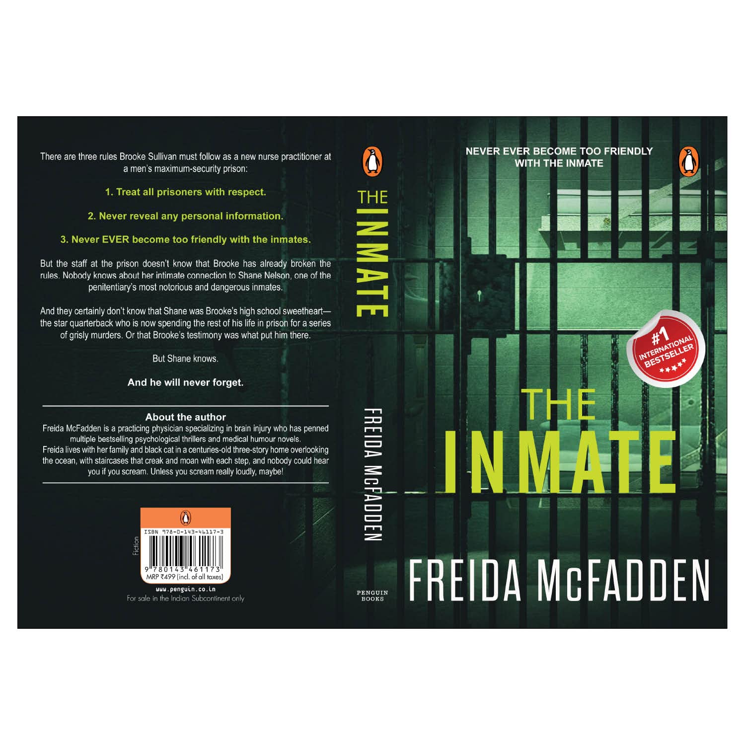 The Inmate Book by Freida McFadden – Bindass Books