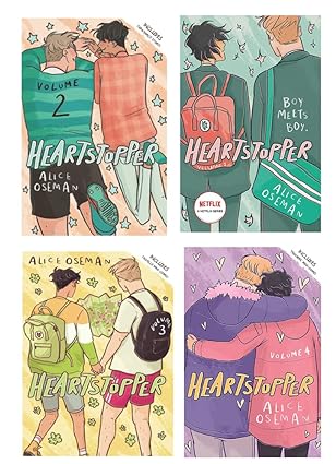 Heartstopper 4 book set By Alice Oseman