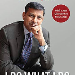I Do What I Do Book by Raghuram Rajan