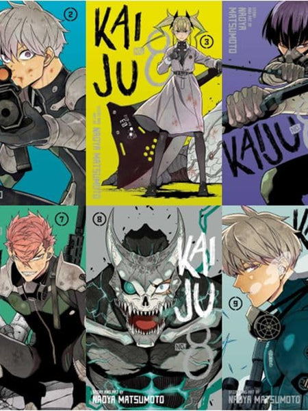 Kaiju No. 8 Manga, Volumes 1-10 Collection Set by Naoya Matsumoto