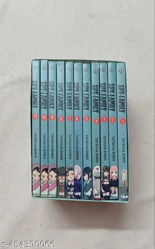 Spy X Family Volumes 1 - 11 Books Set Collection Set By Tatsuya Endo Manga Spy x Family, Vol. 1 to 10 (Spy x Family Volume 1-10 BOX SET) by SPY FAMILY