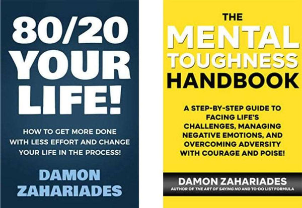 2 Book Set Collection 80/20 Your Life! + The Mental Toughness Handbook