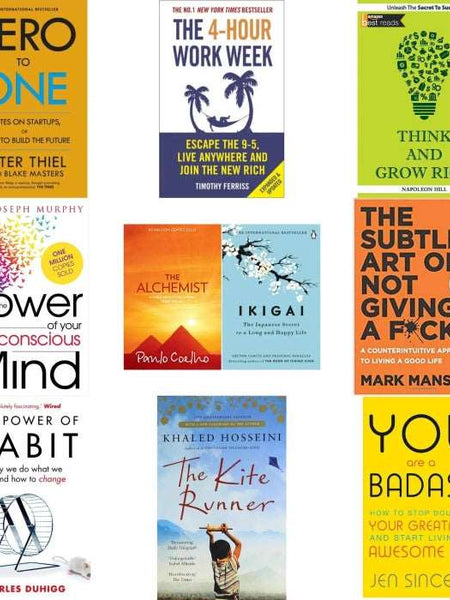 10 book combo self help