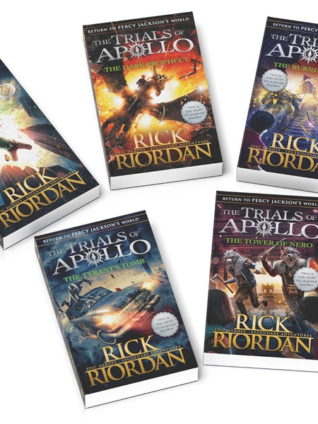 THE TRIALS OF APOLLO: COMPLETE COLLECTION 5 BOOKS SET