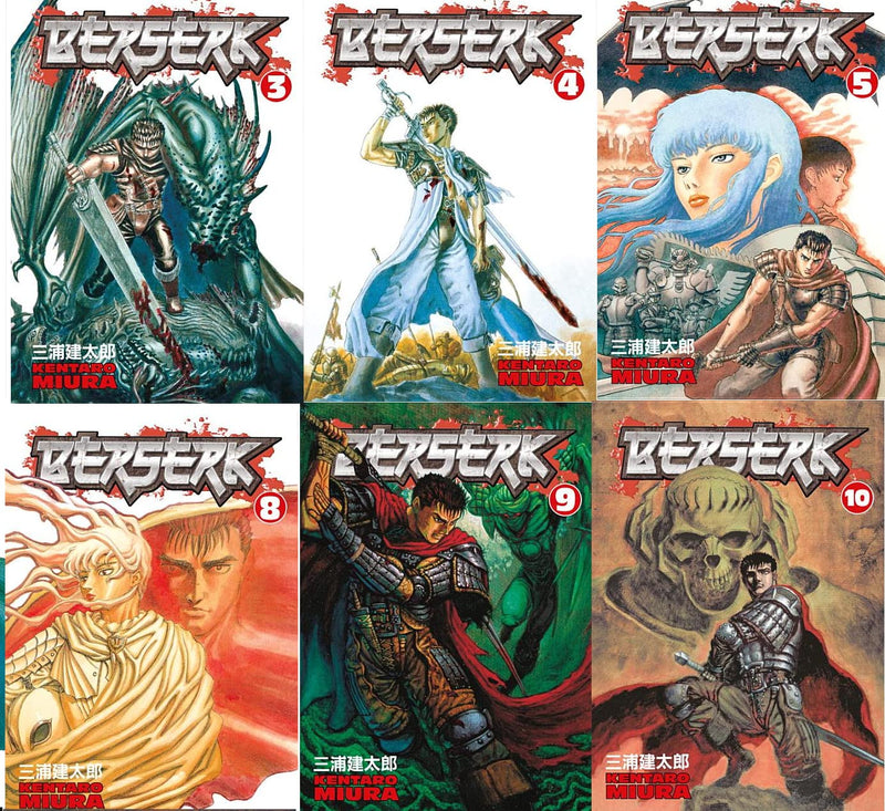 Berserk Volume 1-20 Collection By Kentaro Miura manga Collection set