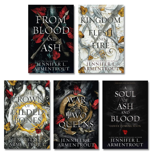 Blood and Ash Complete Series Collection Set, Books 1-5