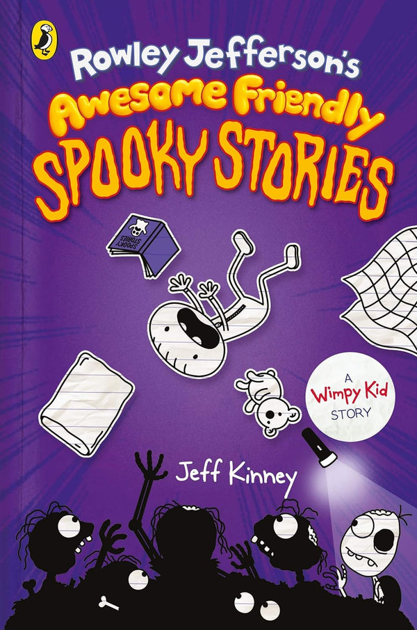 Rowley Jefferson's Awesome Friendly Spooky Stories (Rowley Jefferson’s Journal) by Jeff Kinney