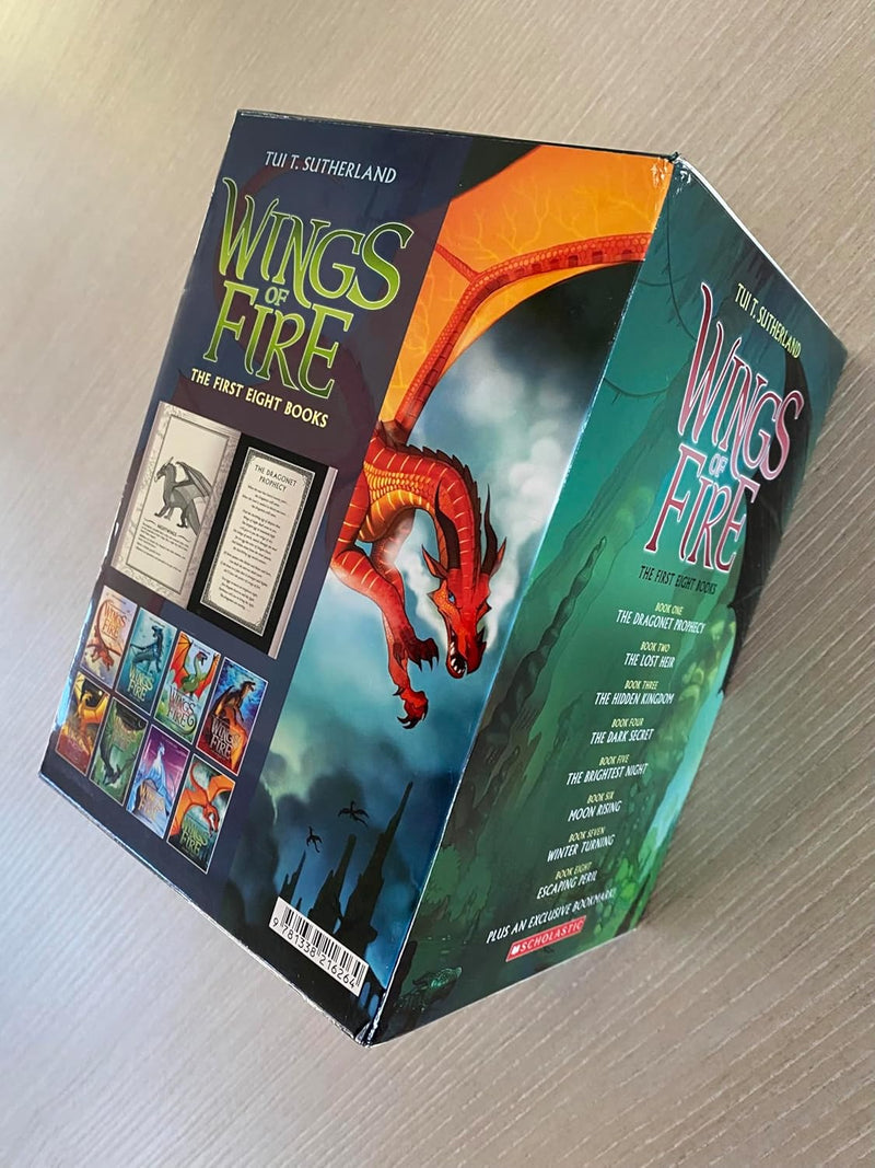 Wings Of Fire (8 Books) –  by Tui T. Sutherland (Author)