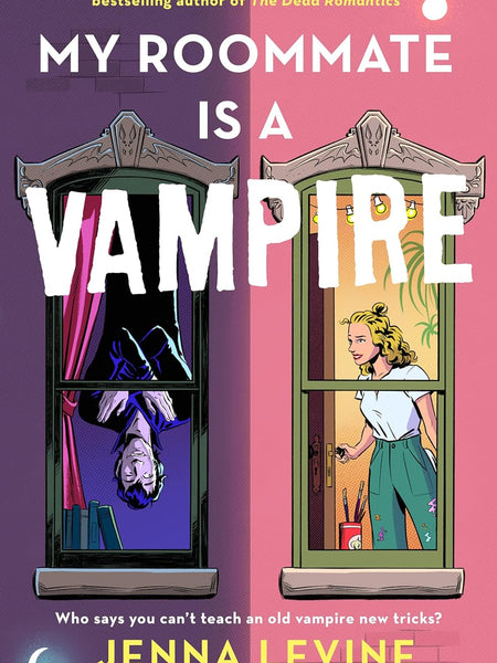 My Roommate Is a Vampire Book by Jenna Levine