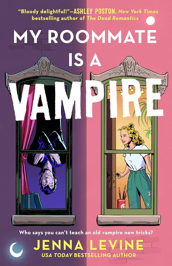 My Roommate Is a Vampire Book by Jenna Levine