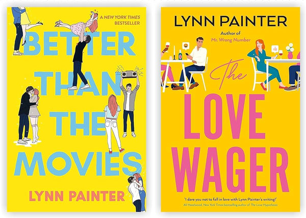 Lynn Painter Combo: 2 Books the love wager and better than the movies