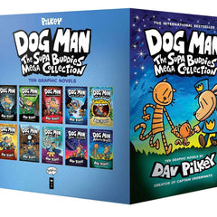 Dog Man: The Supa Buddies Mega Collection: From the Creator of Captain Underpants (Dog Man #1-10 Box Set) by Dav Pilkey