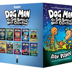 Dog Man: The Supa Buddies Mega Collection: From the Creator of Captain Underpants (Dog Man #1-10 Box Set) by Dav Pilkey