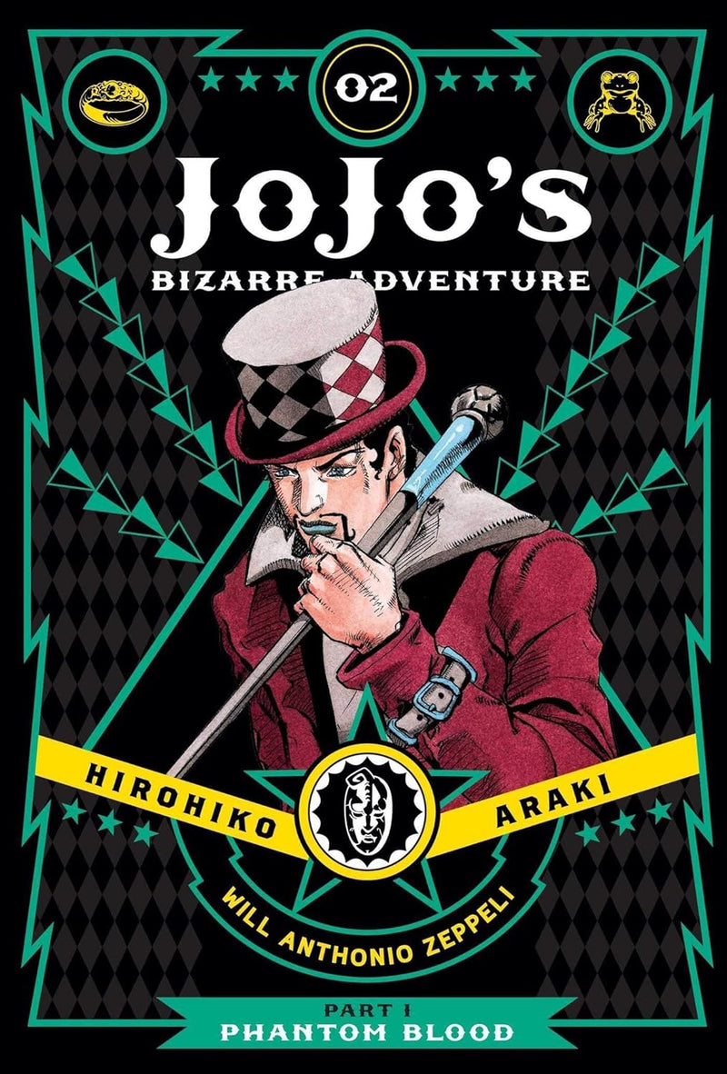 JoJo's Bizarre Adventure: Part 1-Phantom Blood, Vol. 1 + Vol.2 + Vol. 3 collection