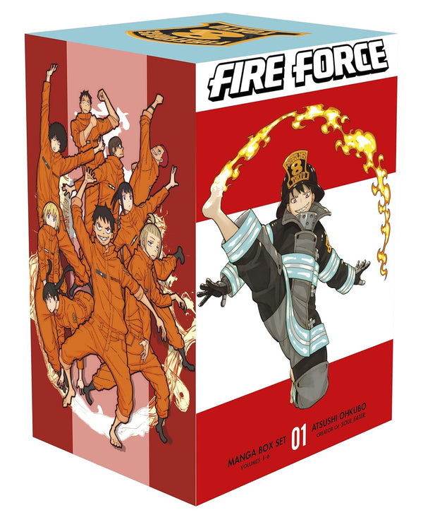 Fire Force Manga Box Set 1 (Vol. 1-6) by Atsushi Ohkubo