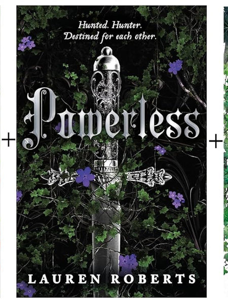 Reckless + Powerless+ Powerful Comboo Book With Free Double Side Printed Bookmark by Lauren Roberts