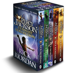 Percy Jackson Complete Series 5 Books By Rick Riordan
