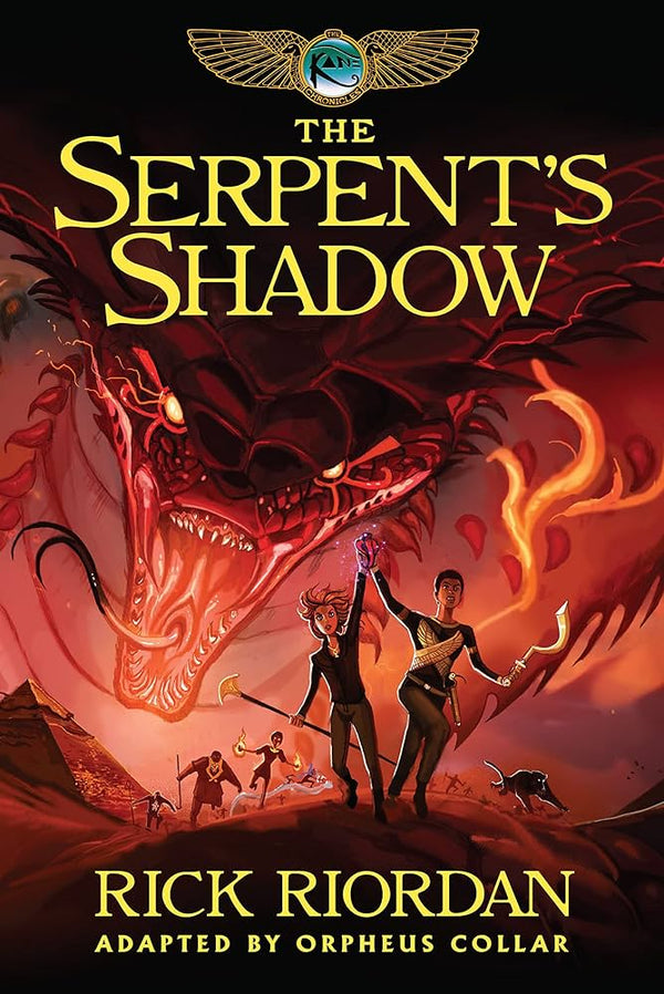 The Serpent's Shadow Novel by Rick Riordan book 3