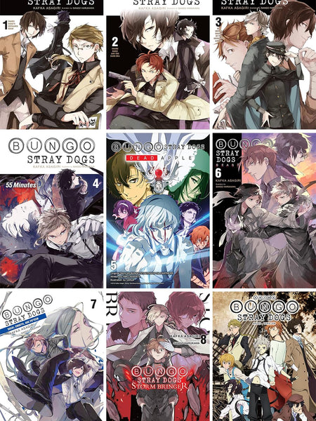 Bungo Stray Dogs, Vol. 1 -9 (light novel)  (Paperback, Asagiri Kafka)