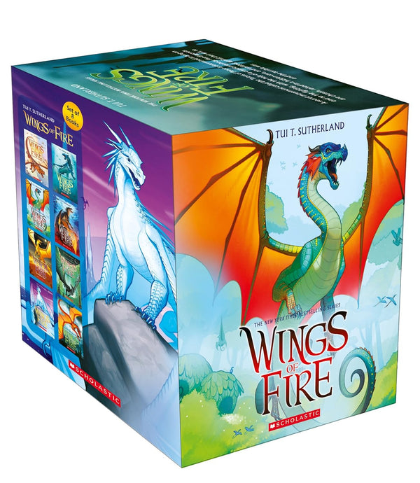 Wings Of Fire (8 Books) Hardcover – 1 January 2018 by Tui T. Sutherland (Author)