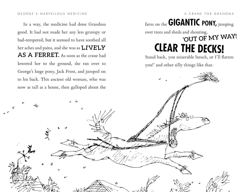 George's Marvellous Medicine by Roald Dahl (Author), Quentin Blake (Illustrator)