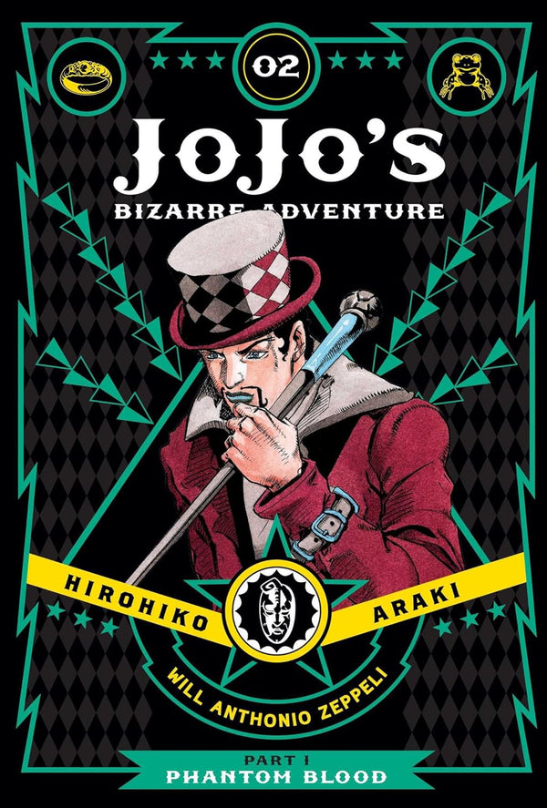 JoJo's Bizarre Adventure: Part 1—Phantom Blood, Vol. 2  Hirohiko Araki