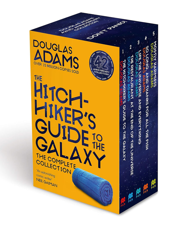 The Hitchhiker’s Guide To The Galaxy BOXSET Of 5 Books By Douglas Adam