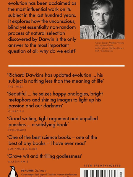 Blind Watchmaker Dawkins, Richard Richard Dawkins