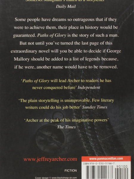 Paths of Glory by Jeffrey Archer