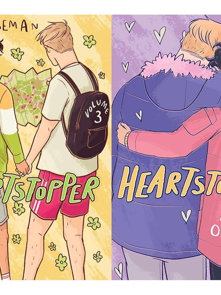 Heartstopper Series (Volumes 1-5) Books Collection Set By Alice Oseman