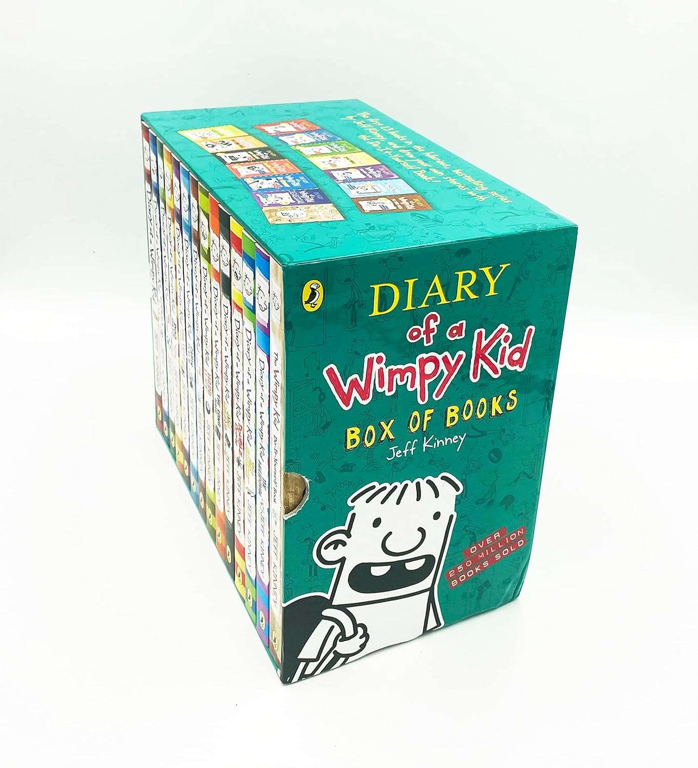 Diary of a Wimpy Kid 14 book Box Set - by Jeff Kinney